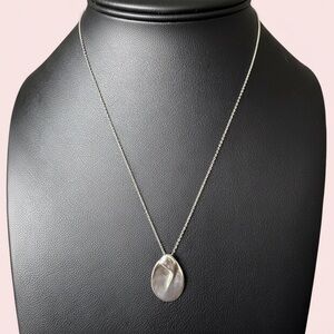 Tiffany & Co. Madonna Pendant Sterling Silver Necklace